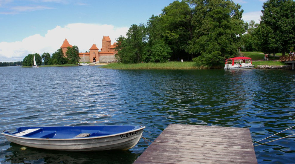 Lake Galvė, Trakai, Lithuania